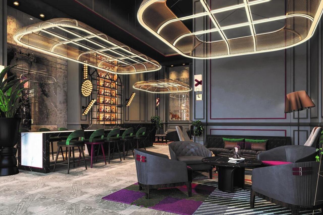 Address Dubai Mall Exterior foto The interior of the bar