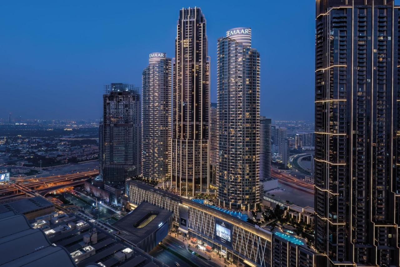 Address Dubai Mall Exterior foto The Panorama at night