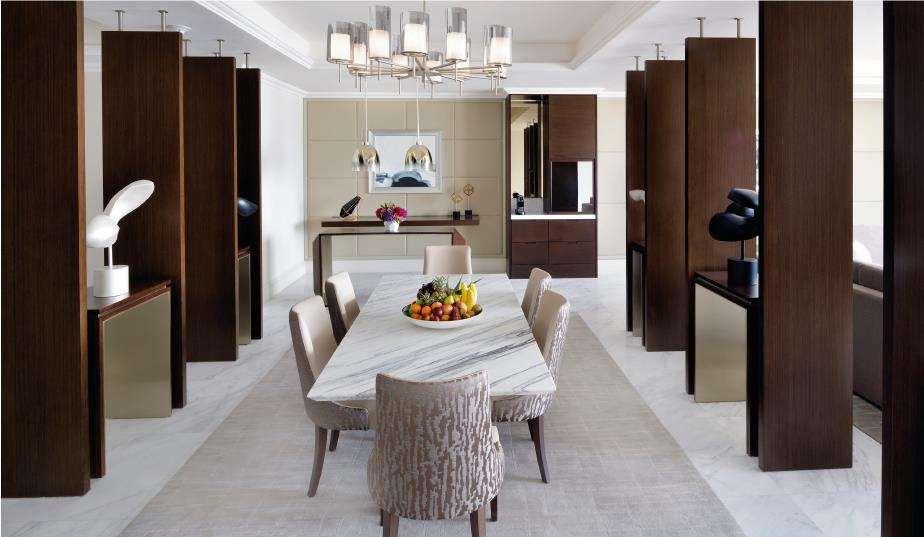 Address Dubai Mall Habitación foto A dining room