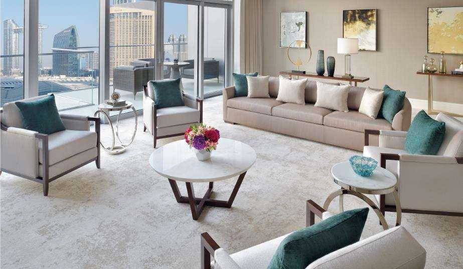 Address Dubai Mall Habitación foto Living room