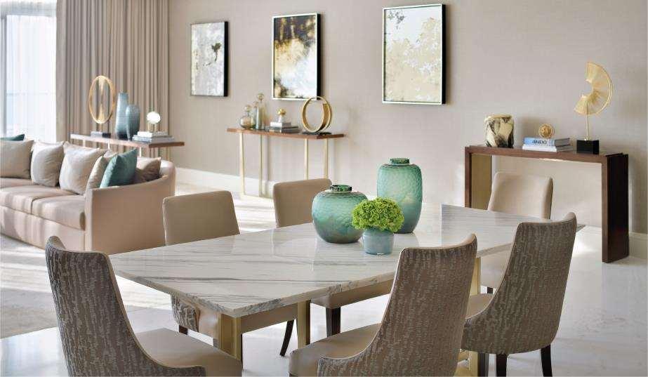 Address Dubai Mall Habitación foto Dining room