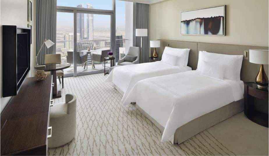 Address Dubai Mall Habitación foto A guest room at the hotel