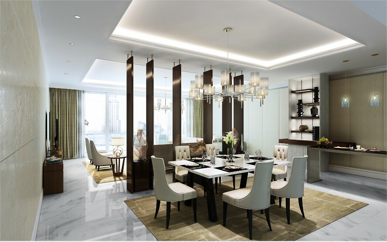 Address Dubai Mall Exterior foto A dining room